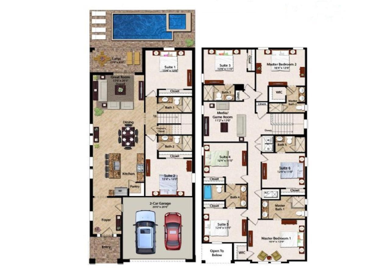7541-Luxury Villa By Disney Pool Hot Tub Ορλάντο Εξωτερικό φωτογραφία
